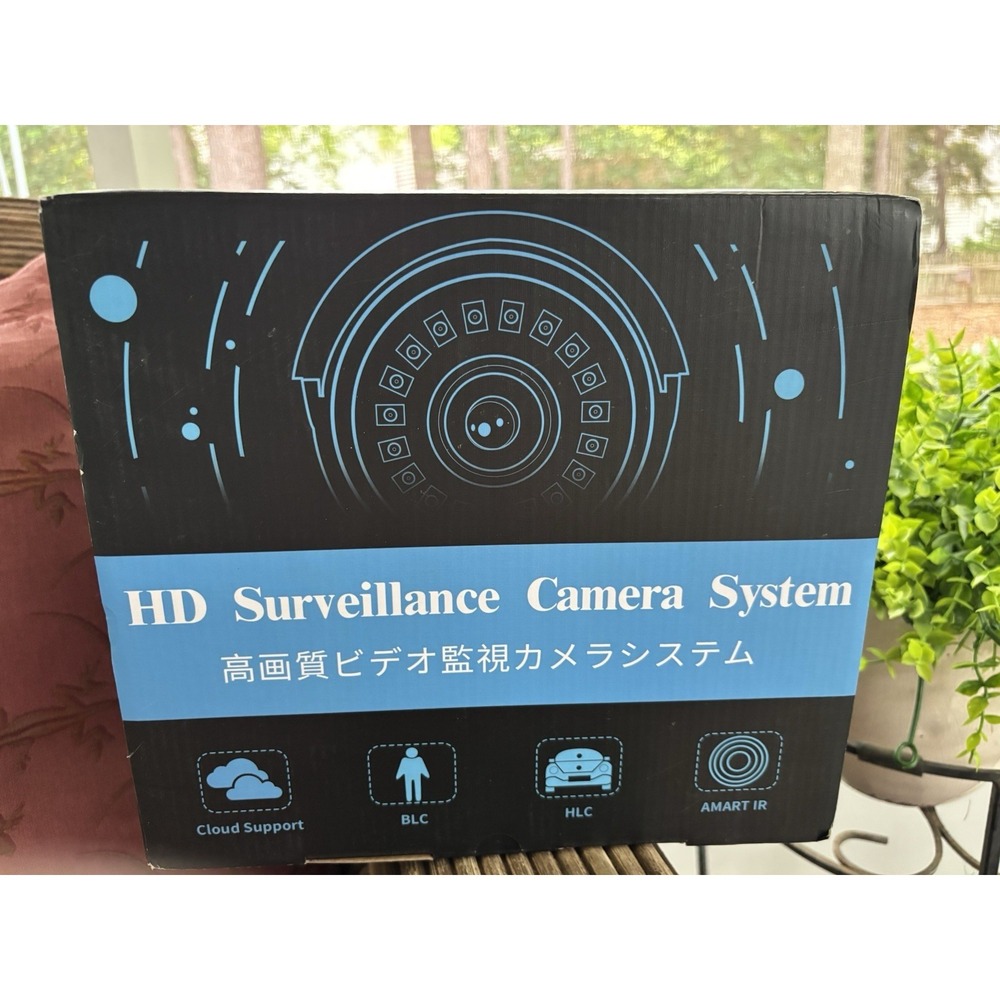 OOSSXX Solar Battery PTZ Camera NVR System 8CH 5MP Wireless Security New